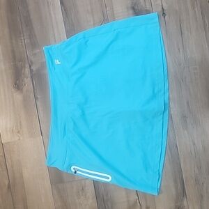 FILA Sport teal blue short tennis shorts size large sporty athletic golf